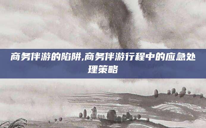 兰考商务伴游的陷阱,商务伴游行程中的应急处理策略